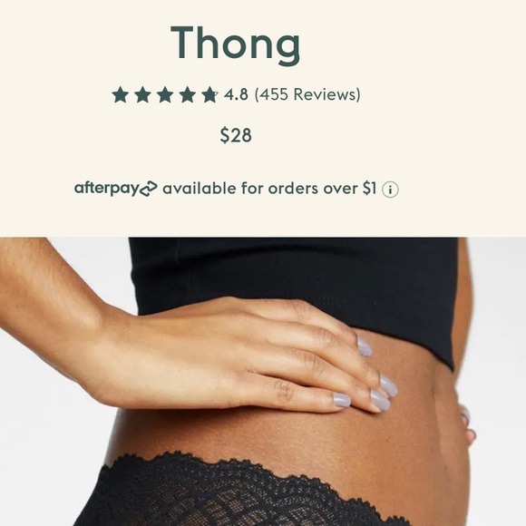 Speax by thinx beige thong - Picture 2 of 2